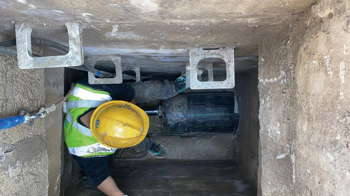 印台HDPE短管内衬法